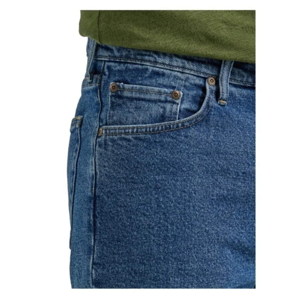 Wrangler Denim Shorts Mens 46 Blue 5-Pocket Relaxed Fit‎ 10